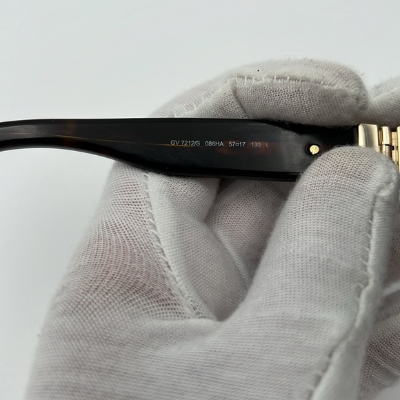 Givenchy Tortoiseshell Rectangular Frame Sunglasses - Picture 6 of 9